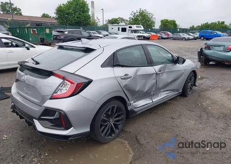 2020 Honda Civic Sport z USA, uszkodzony, nr VIN SHHFK7H43LU218622